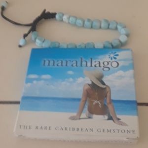 🌴Caribbean gem stone bracelet
